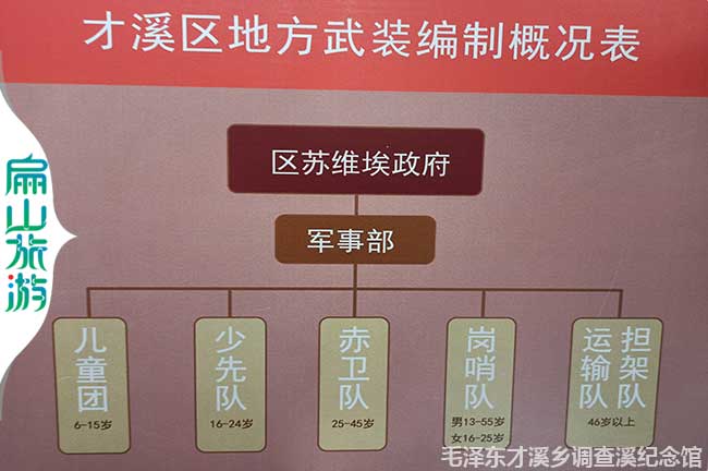 才溪區地方武裝編制概況表