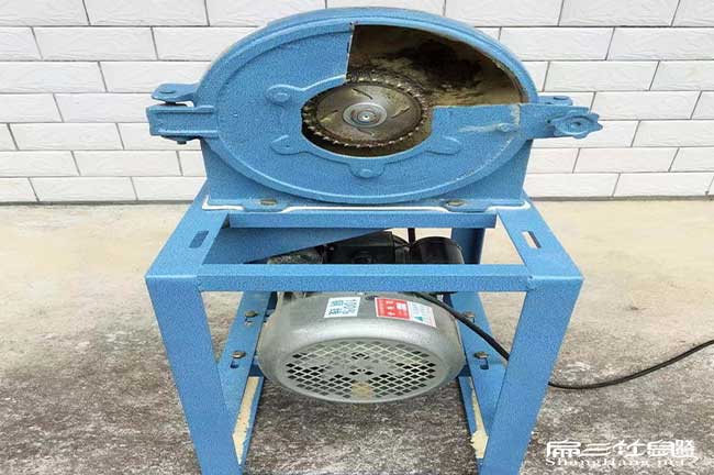 兩二供電竹粉機